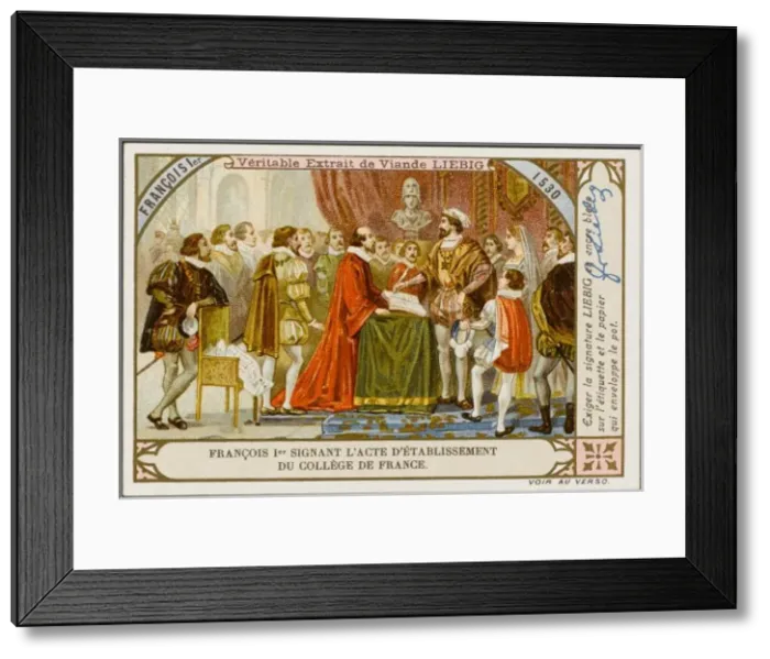 Framed Print : College De France Fd Framed Print : College De France Fd