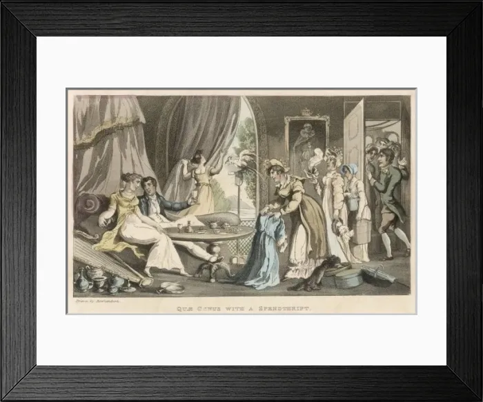 Framed Print : Extravagant Wife Framed Print : Extravagant Wife