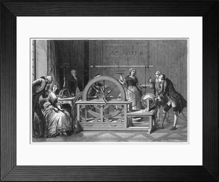 Framed Print : Guerickes Machine Framed Print : Guerickes Machine