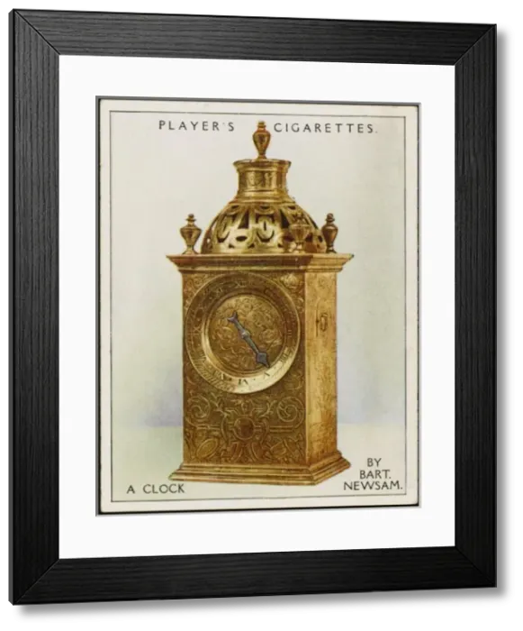 Framed Print : Newsam Clock 1590 Framed Print : Newsam Clock 1590