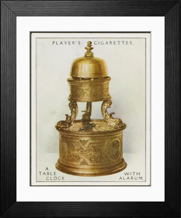 Framed Print : German Alarm Clock Framed Print : German Alarm Clock