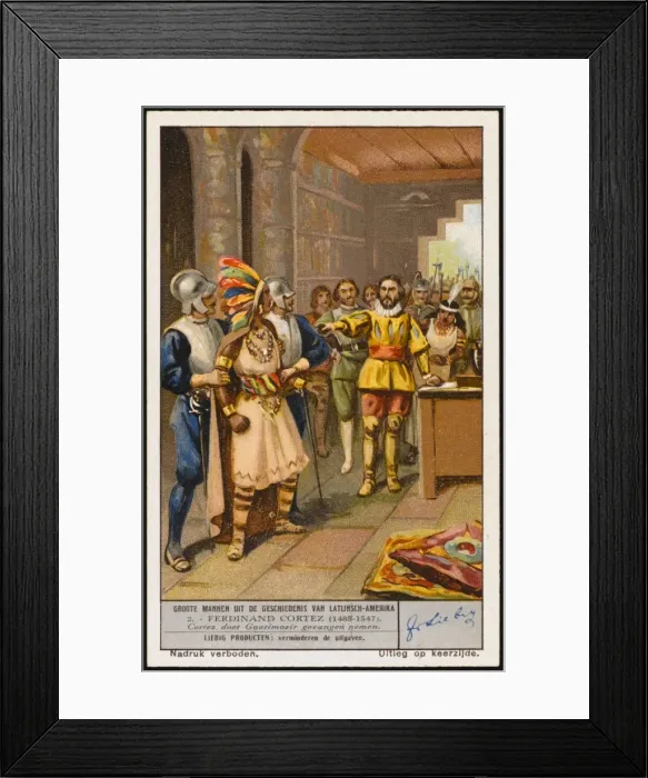 Framed Print : Cortes (Liebig) Framed Print : Cortes (Liebig)