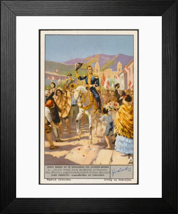 Framed Print : Jose De San Martin Framed Print : Jose De San Martin