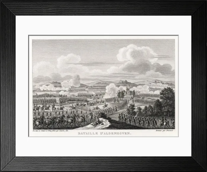 Framed Print : Battle of Aldenhoven Framed Print : Battle of Aldenhoven