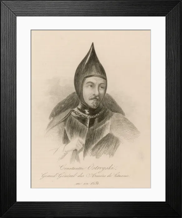 Framed Print : Constantin Ostrogski Framed Print : Constantin Ostrogski