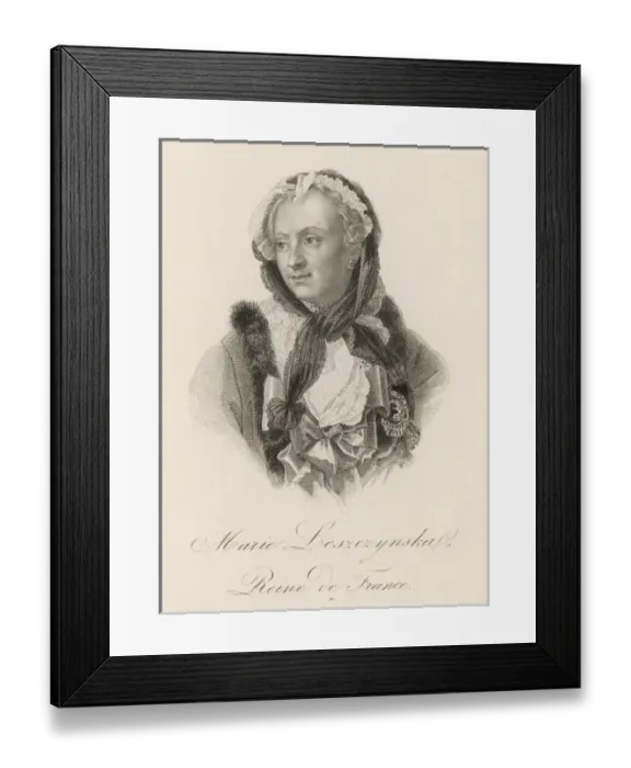 Framed Print : Marie Leszczynska Framed Print : Marie Leszczynska