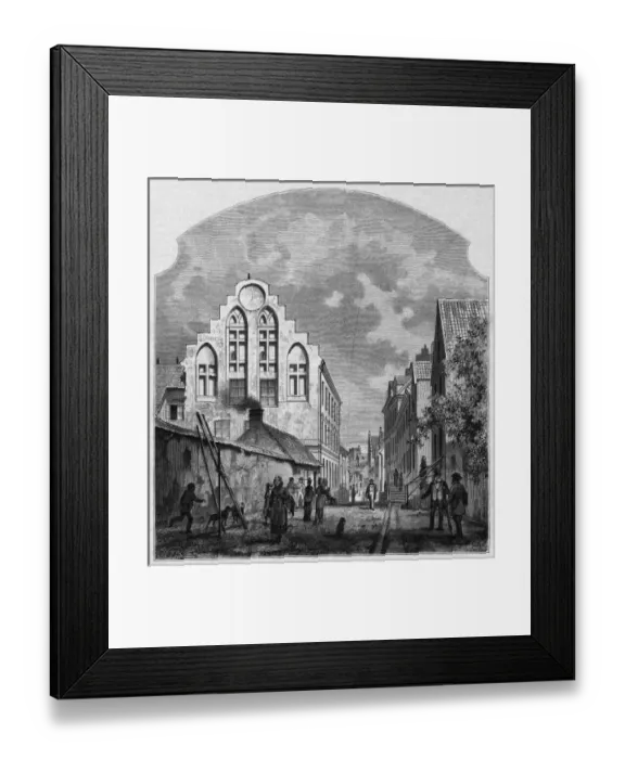Framed Print : Visby Street Scene Framed Print : Visby Street Scene