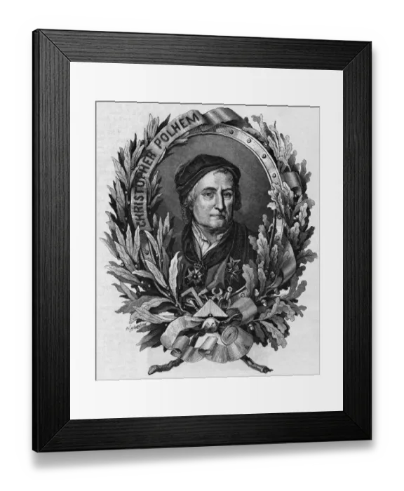 Framed Print : Christopher Polhem Framed Print : Christopher Polhem