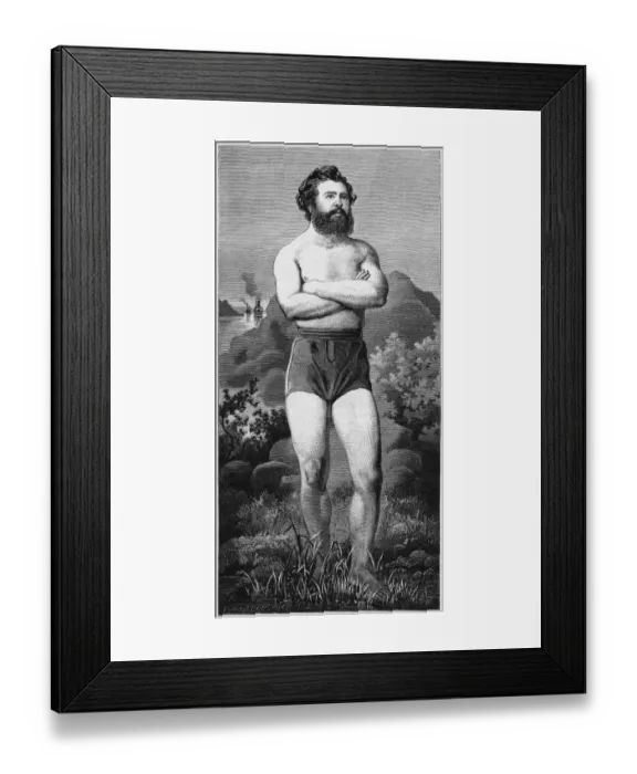 Framed Print : Longstrom Swimmer Framed Print : Longstrom Swimmer