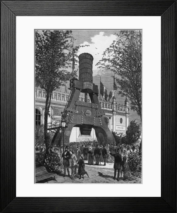 Framed Print : Creusot Steam Hammer Framed Print : Creusot Steam Hammer