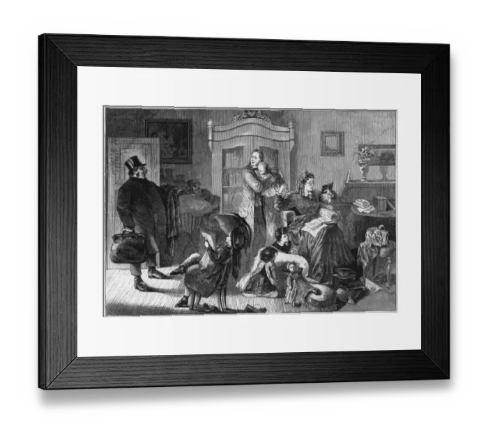 Framed Print : Domestic Order Framed Print : Domestic Order