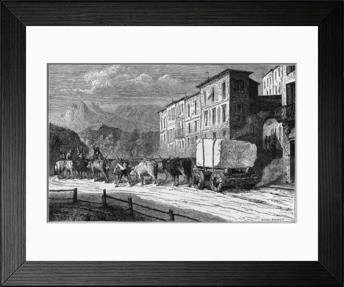Framed Print : Marble from Carrara Framed Print : Marble from Carrara