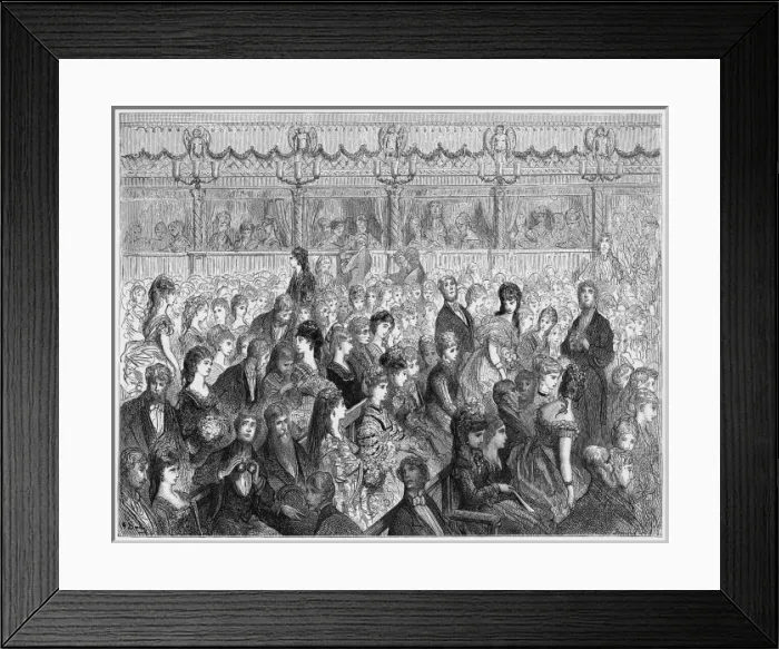Framed Print : Covent Garden Theatre Framed Print : Covent Garden Theatre