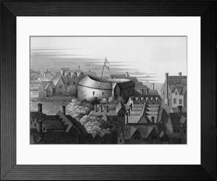 Framed Print : Bear Garden Theatre Framed Print : Bear Garden Theatre