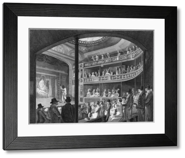 Framed Print : Regency Theatre 1817 Framed Print : Regency Theatre 1817