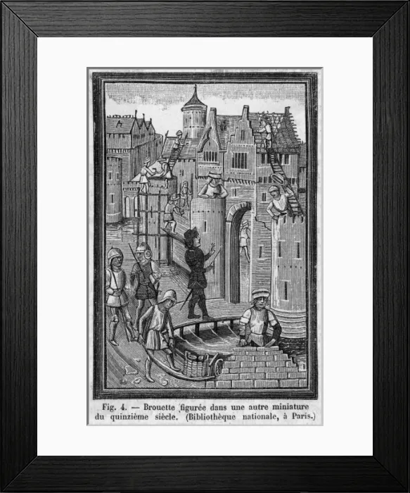 Framed Print : Builders Barrow Framed Print : Builders Barrow
