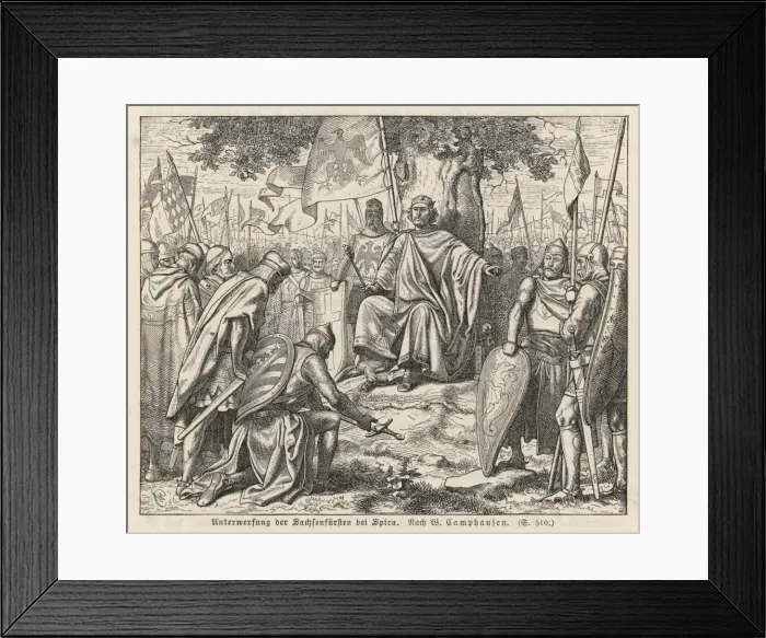 Framed Print : Saxon Princes Submit Framed Print : Saxon Princes Submit