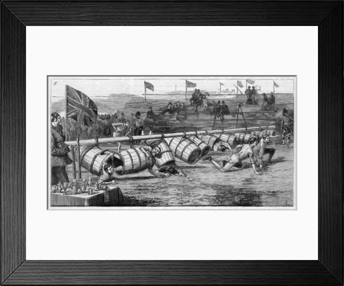 Framed Print : Obstacle Racers Framed Print : Obstacle Racers