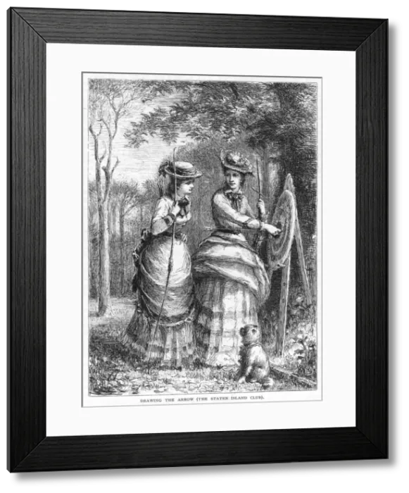 Framed Print : Archery in America Framed Print : Archery in America