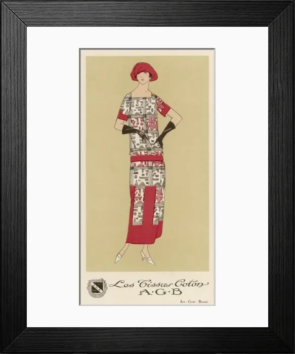 Framed Print : Tissus Dress by Agb Framed Print : Tissus Dress by Agb