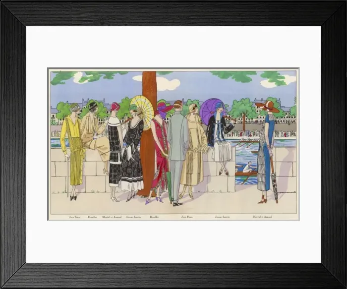 Framed Print : Fashion at Regatta Framed Print : Fashion at Regatta