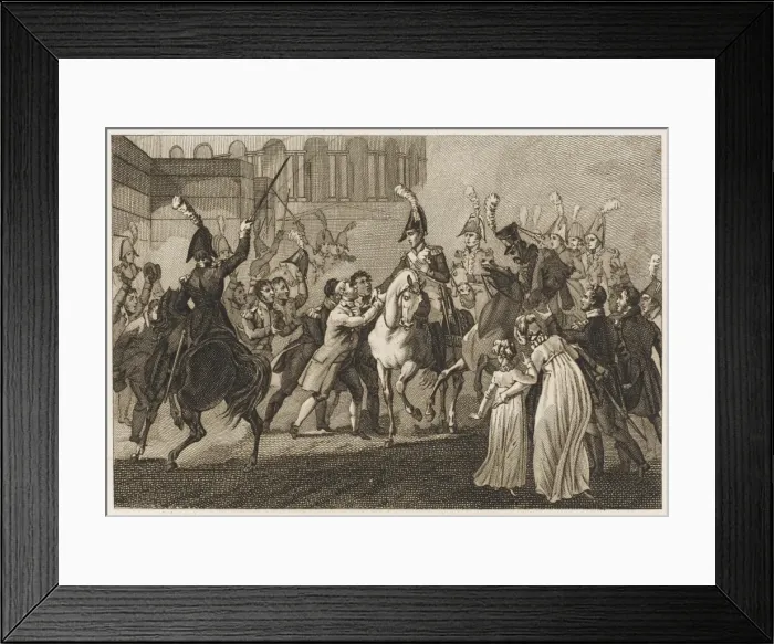 Framed Print : Charles X Enters Paris Framed Print : Charles X Enters Paris