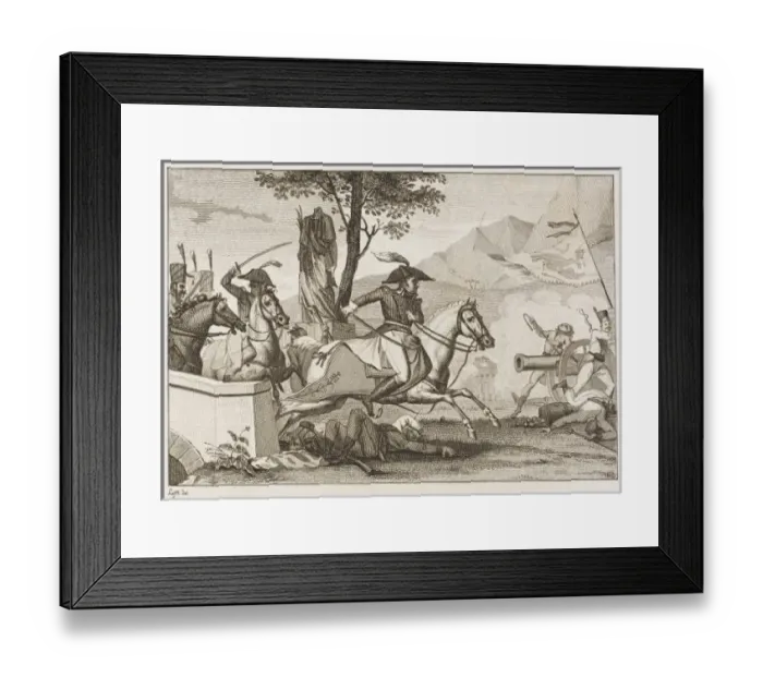 Framed Print : Etienne Autie in Action Framed Print : Etienne Autie in Action