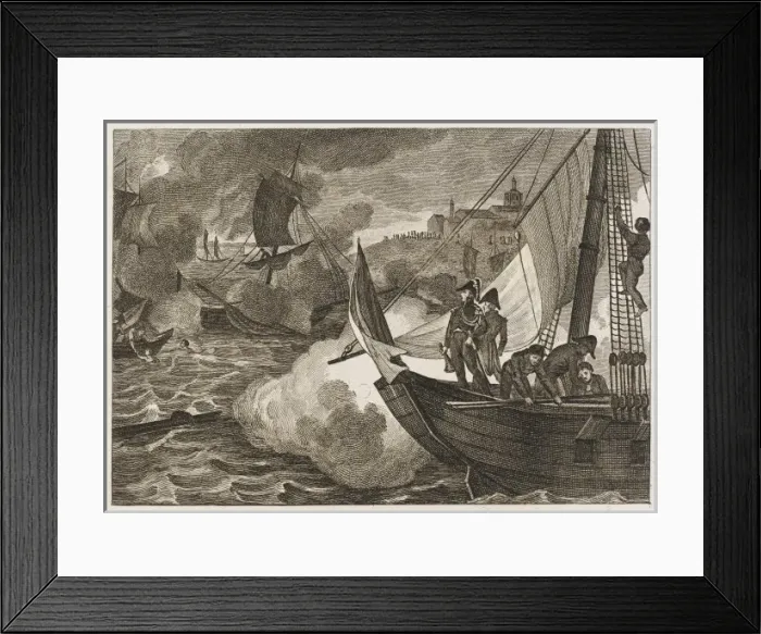 Framed Print : Defence of Le Havre Framed Print : Defence of Le Havre