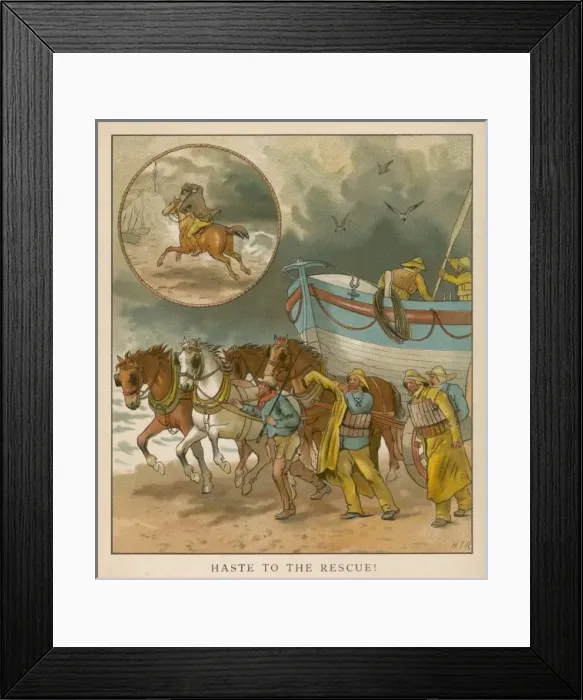 Framed Print : Haste to Rescue Framed Print : Haste to Rescue