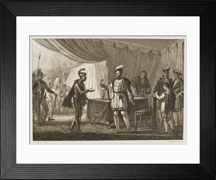 Framed Print : Brissac and Mutineers Framed Print : Brissac and Mutineers