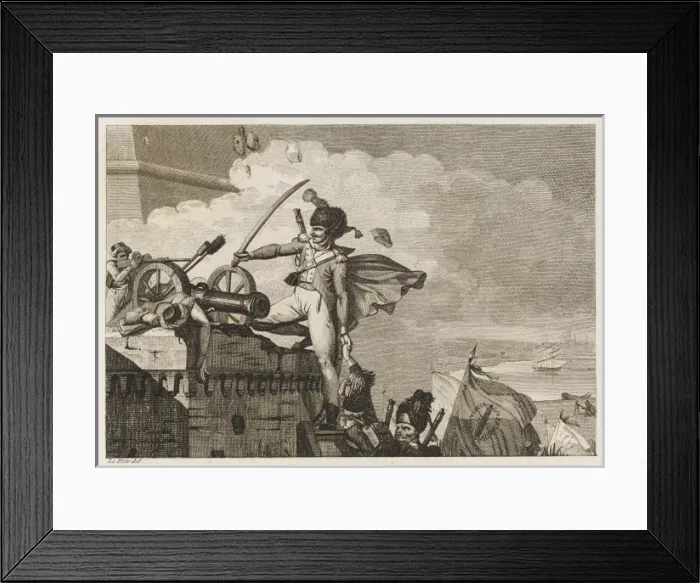 Framed Print : Napoleons Guide Cala Framed Print : Napoleons Guide Cala