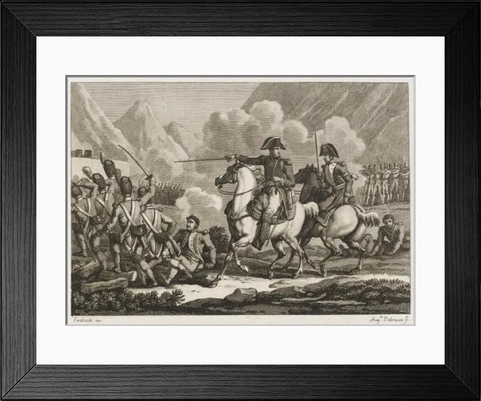 Framed Print : Chambarlhac in Alps
