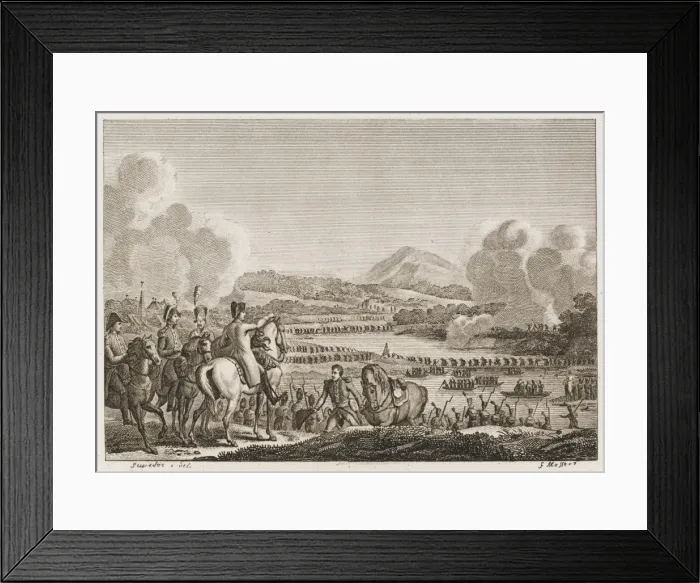 Framed Print : Crossing the Danube Framed Print : Crossing the Danube