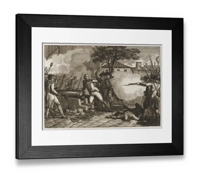 Framed Print : Dezilles Saves Gun Framed Print : Dezilles Saves Gun