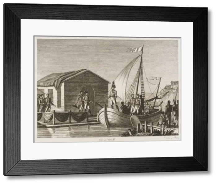 Framed Print : Napoleon and Tsar Alex Framed Print : Napoleon and Tsar Alex