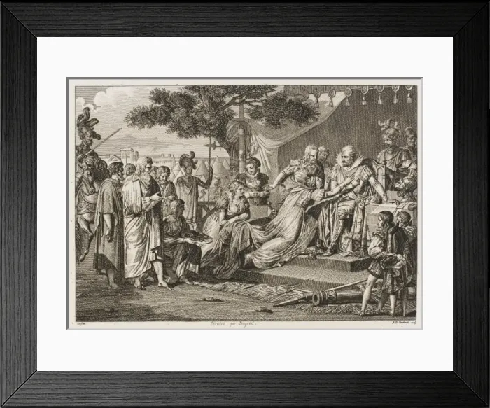 Framed Print : Burghers of Calais Framed Print : Burghers of Calais