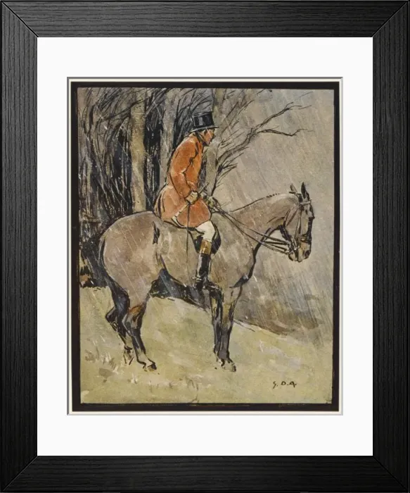 Framed Print : Hunting Alphabet - E Framed Print : Hunting Alphabet - E