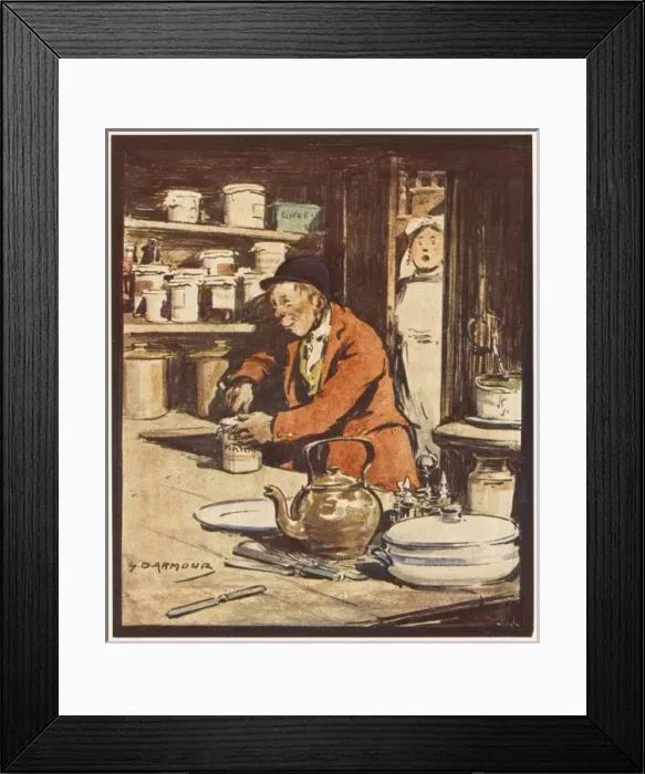 Framed Print : Hunting Alphabet - M Framed Print : Hunting Alphabet - M
