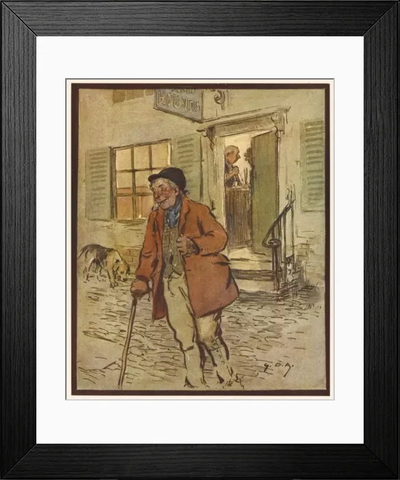 Framed Print : Hunting Alphabet - P Framed Print : Hunting Alphabet - P