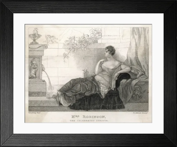 Framed Print : Mary Robinson - 3 Framed Print : Mary Robinson - 3