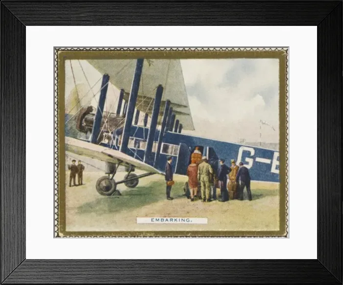 Framed Print : Passengers Embark Framed Print : Passengers Embark