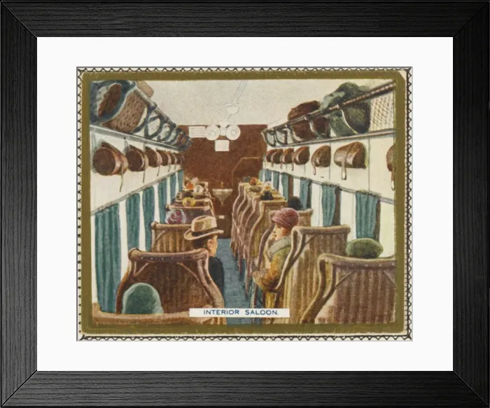 Framed Print : Passengers in Argosy Framed Print : Passengers in Argosy