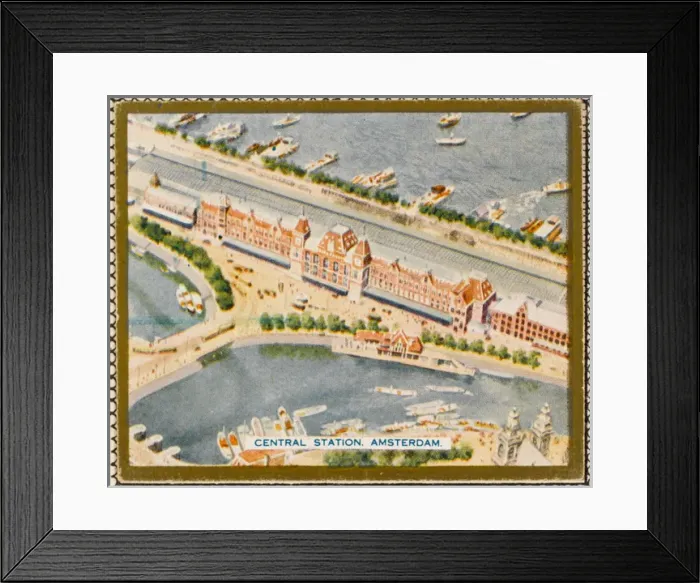 Framed Print : Amsterdam Station Framed Print : Amsterdam Station