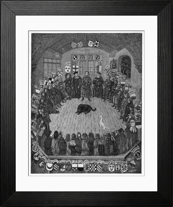 Framed Print : Assembly of Schwaben Framed Print : Assembly of Schwaben