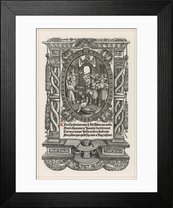 Framed Print : Ages of Man - 1 Framed Print : Ages of Man - 1