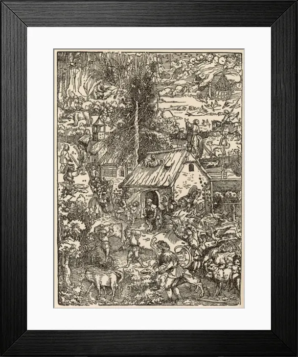 Framed Print : German Farm C16 Framed Print : German Farm C16