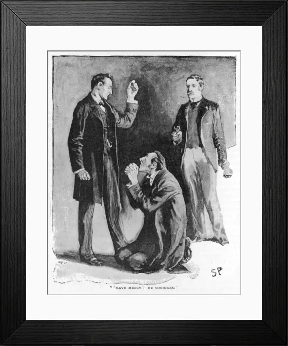 Framed Print : Holmes / Blue Carbuncle Framed Print : Holmes / Blue Carbuncle