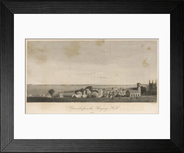 Framed Print : Plymouth, Mass Framed Print : Plymouth, Mass