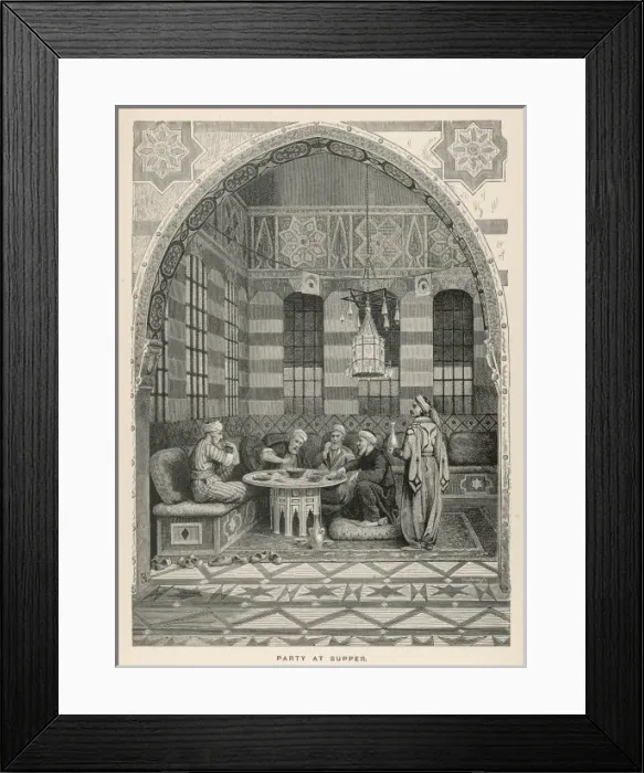 Framed Print : An Egyptian Party Framed Print : An Egyptian Party