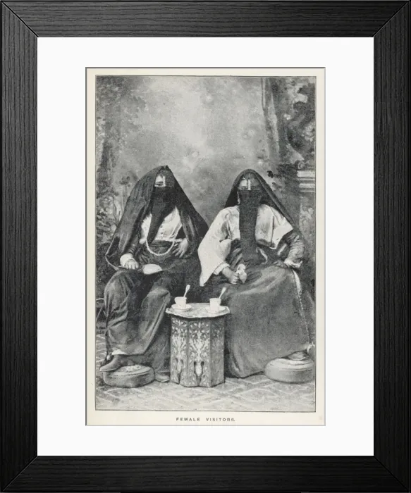 Framed Print : Egyptian Women Framed Print : Egyptian Women